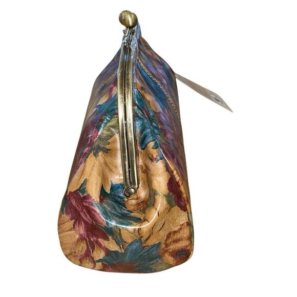Patricia Nash‎ Womens Mia Fresco Bouquet Leather Purse Clutch Bag Multicolor NWT - Picture 2 of 5